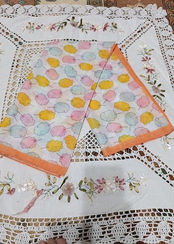 eşarp tülbent kız çocuk - Görsel 2