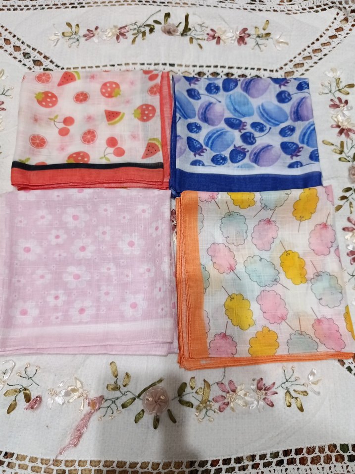 eşarp tülbent kız çocuk - Görsel 5