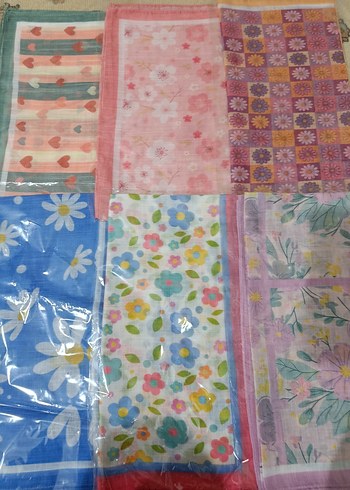 çocuk eşarp tülbent - Görsel 5