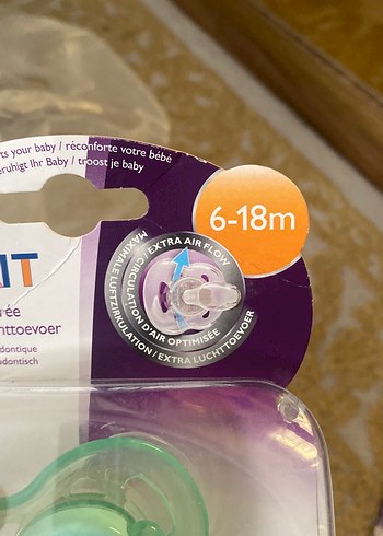 Philips Avent 6-18 Ay Turkuaz Emzik - Görsel 2