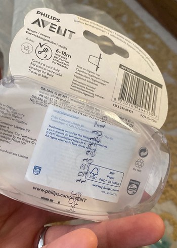 Philips Avent 6-18 Ay Turkuaz Emzik - Görsel 5