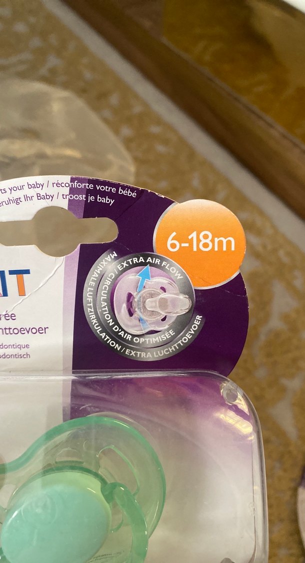 Philips Avent 6-18 Ay Turkuaz Emzik - Görsel 2