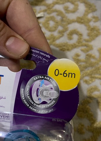 Philips Avent 0-6 Ay Hava Delikli Emzik 2'li - Görsel 5