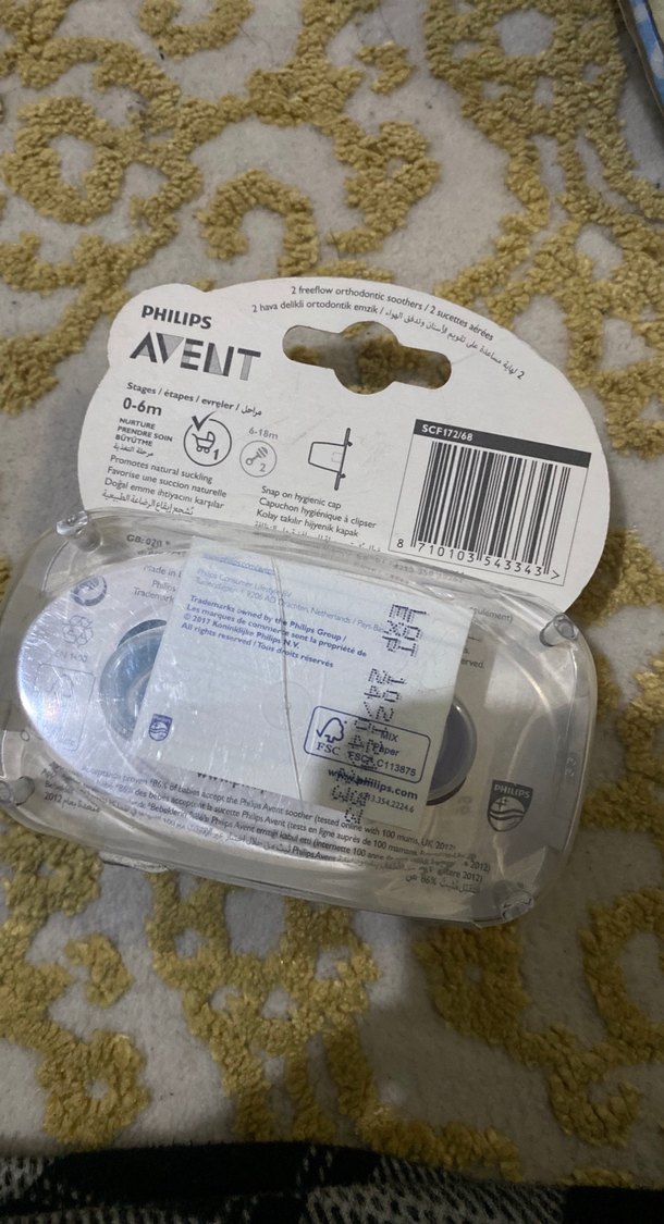 Philips Avent 0-6 Ay Hava Delikli Emzik 2'li - Görsel 2