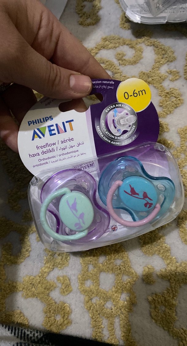 Philips Avent 0-6 Ay Hava Delikli Emzik 2'li - Görsel 4