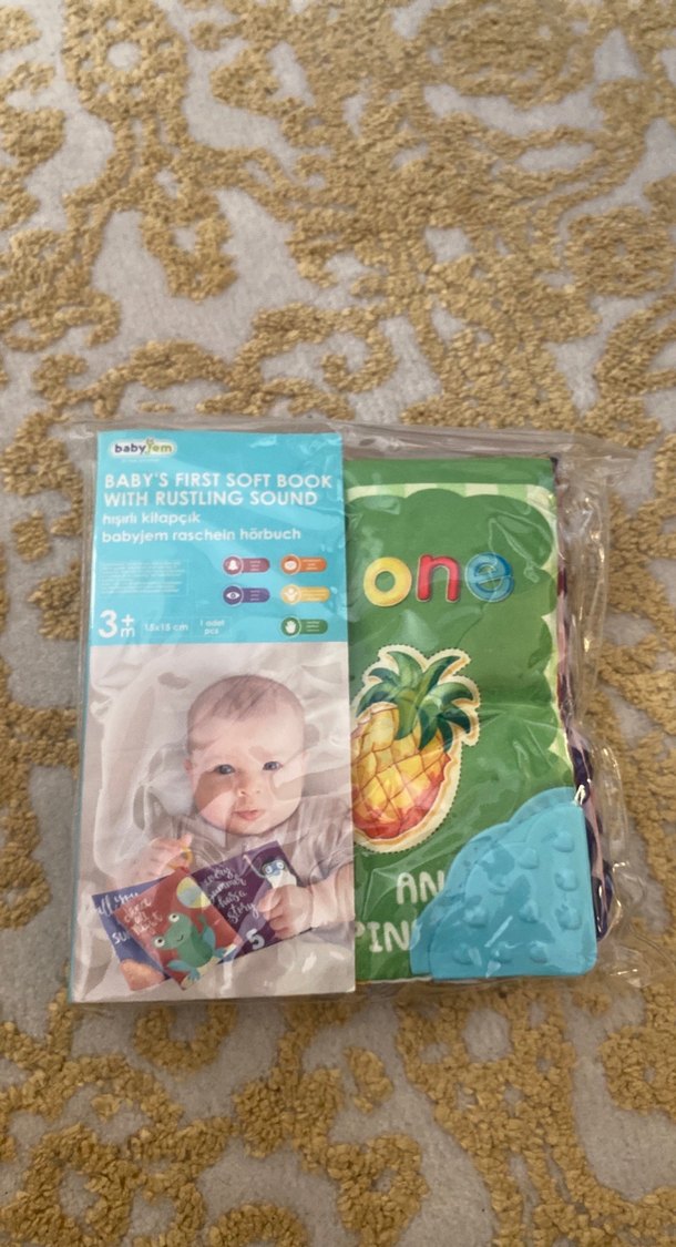 babyJem Bebek İçin İlk Yumuşak Kitap - Görsel 4