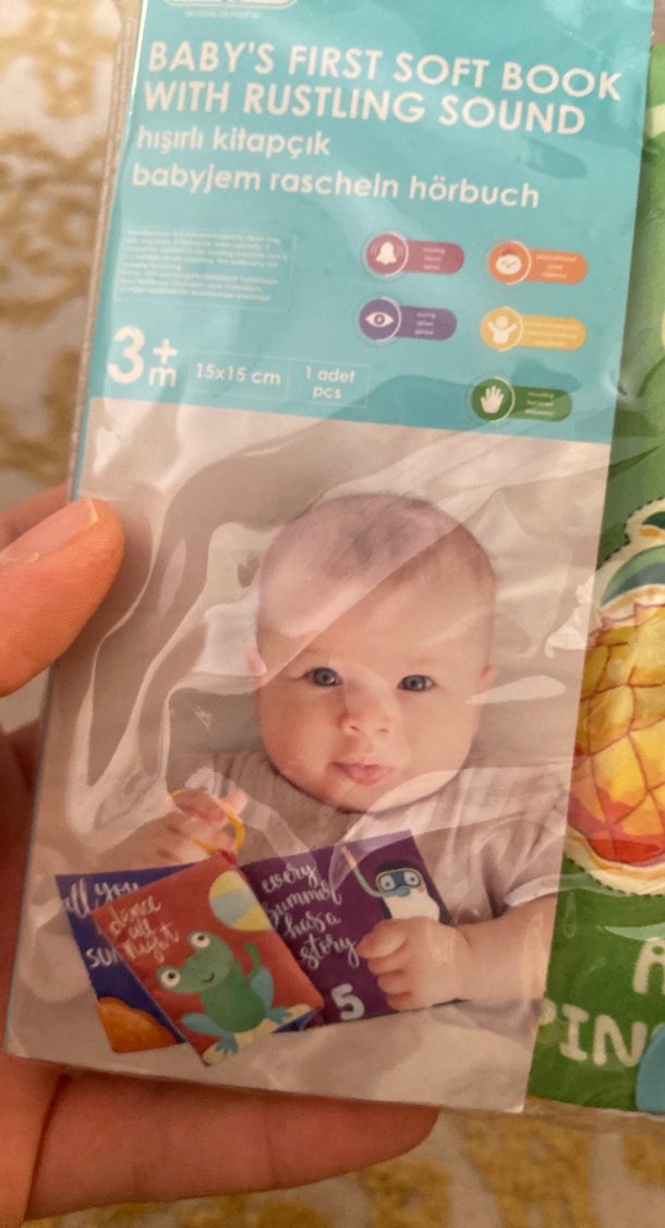 babyJem Bebek İçin İlk Yumuşak Kitap - Görsel 3