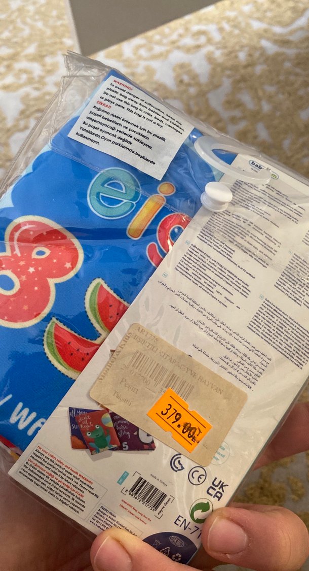 babyJem Bebek İçin İlk Yumuşak Kitap - Görsel 2