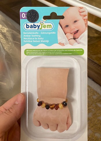 BabyJem Kehribar Bebek Diş Bilekliği - Görsel 3