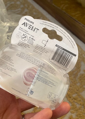 Philips Avent 6-18 Ay Ortodontik Emzik - Görsel 4