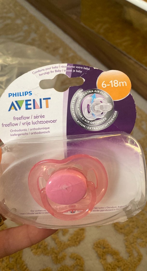 Philips Avent 6-18 Ay Ortodontik Emzik - Görsel 2