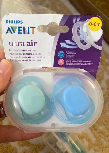 Philips Avent Ultra Air 0-6 Ay Mavi Emzik - Görsel 4