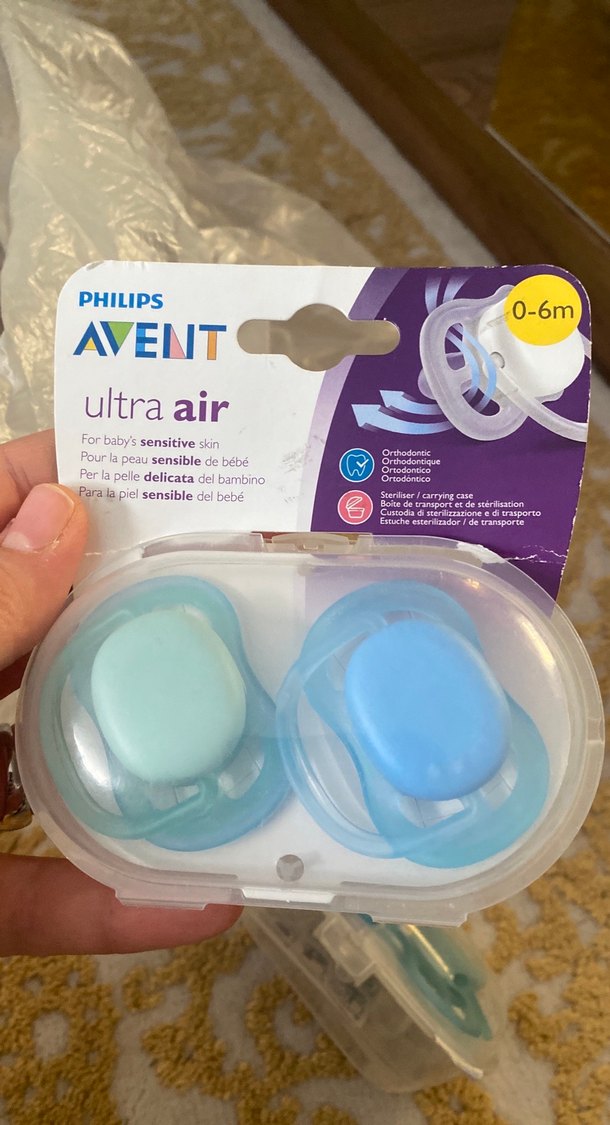 Philips Avent Ultra Air 0-6 Ay Mavi Emzik - Görsel 5