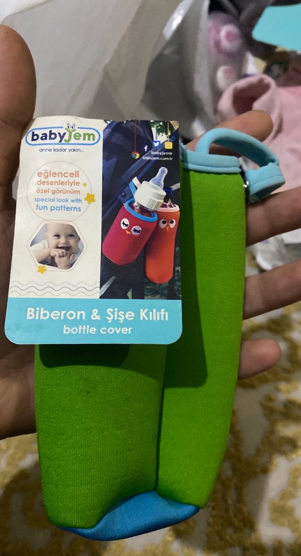 Renkli Fermuarlı Yeşil Telefon Kılıfı - Görsel 2