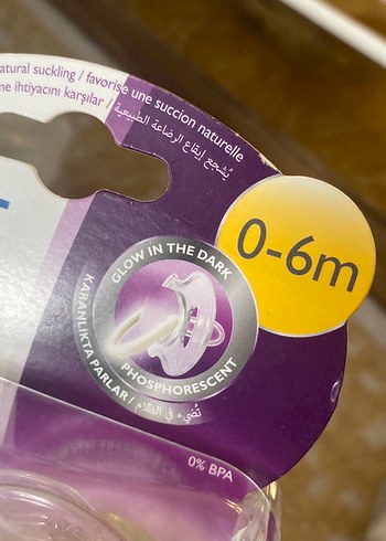 Philips Avent 0-6 Ay Gece Emziği 2'li Pembe - Görsel 7