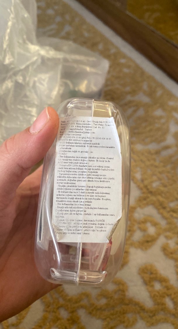 Philips Avent 0-6 Ay Gece Emziği 2'li Pembe - Görsel 4