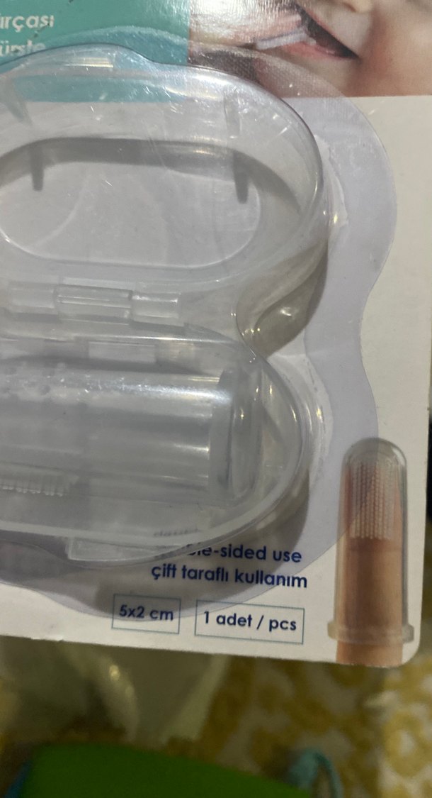 BabyJem Bebek Parmak Diş Fırçası - Görsel 2