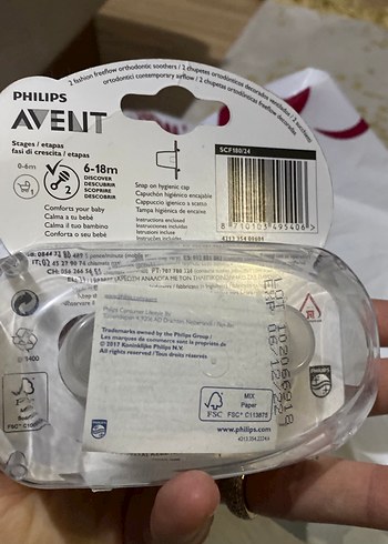 Philips Avent 6-18 Ay Ortodontik Emzik Seti - Görsel 3