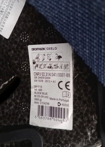 Decatlon Oxelo M Beden Kask - Görsel 5