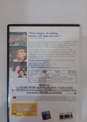 Stanley Kubrick Koleksiyonu: Barry Lyndon DVD - Görsel 2