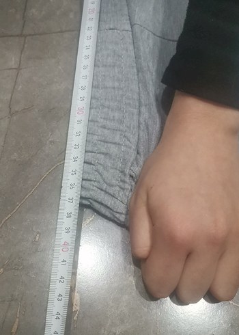 Gri Baskılı Kadın Eşofman Altı - Görsel 4