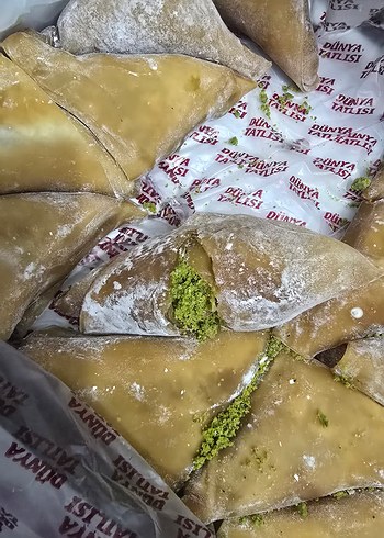 İçi Antep Fıstıklı Sarılmış Tatlı - Görsel 2