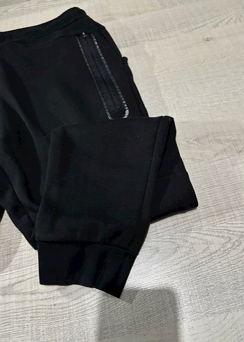 Nike Tech Fleece Alt Neon Green/Black - Görsel 4