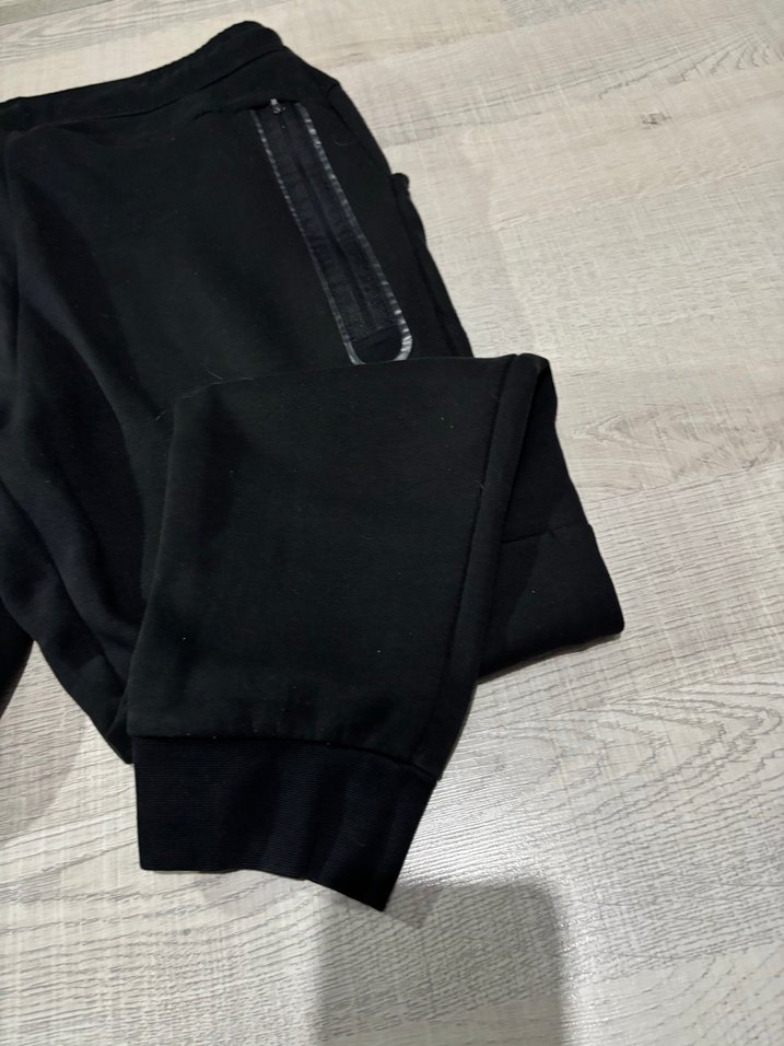 Nike Tech Fleece Alt Neon Green/Black - Görsel 4