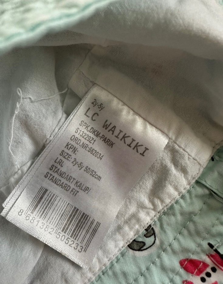 Düğmeli Çizgili Mavi Bebek Tulum - Görsel 3