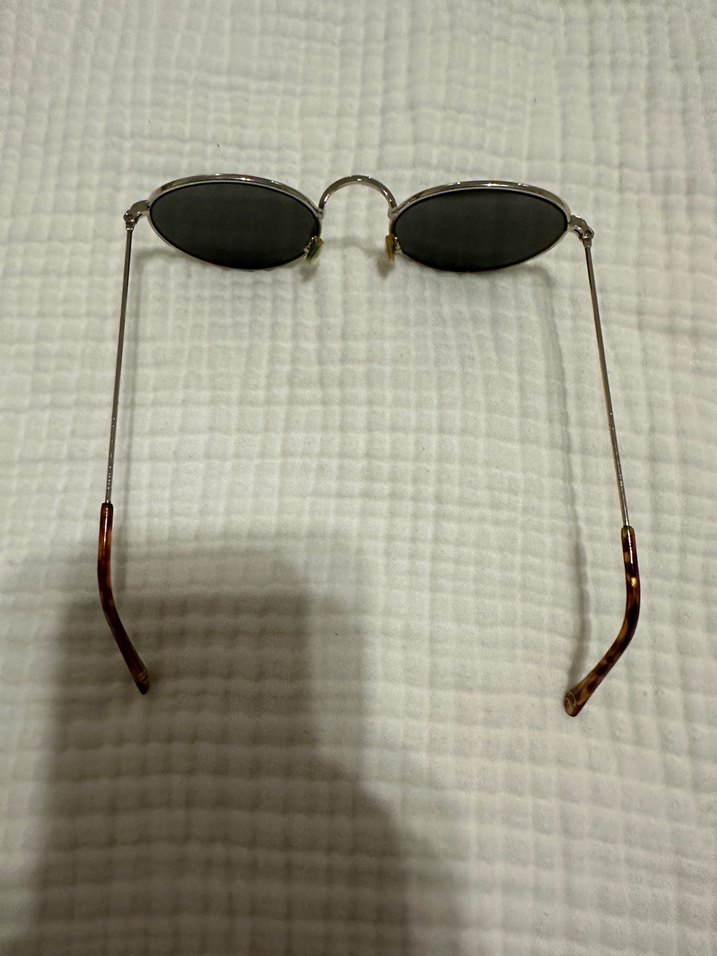 Gri Retro Kadın Güneş Gözlüğü - Görsel 4