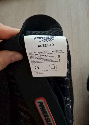 Gri Biker Diz Koruyucu Kayışlı - Görsel 3