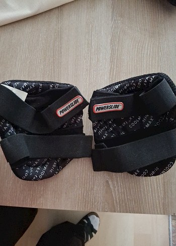 Gri Biker Diz Koruyucu Kayışlı - Görsel 2