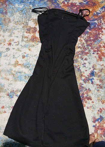 Kadın Siyah Strappy Monokini Fermuarlı - Görsel 3