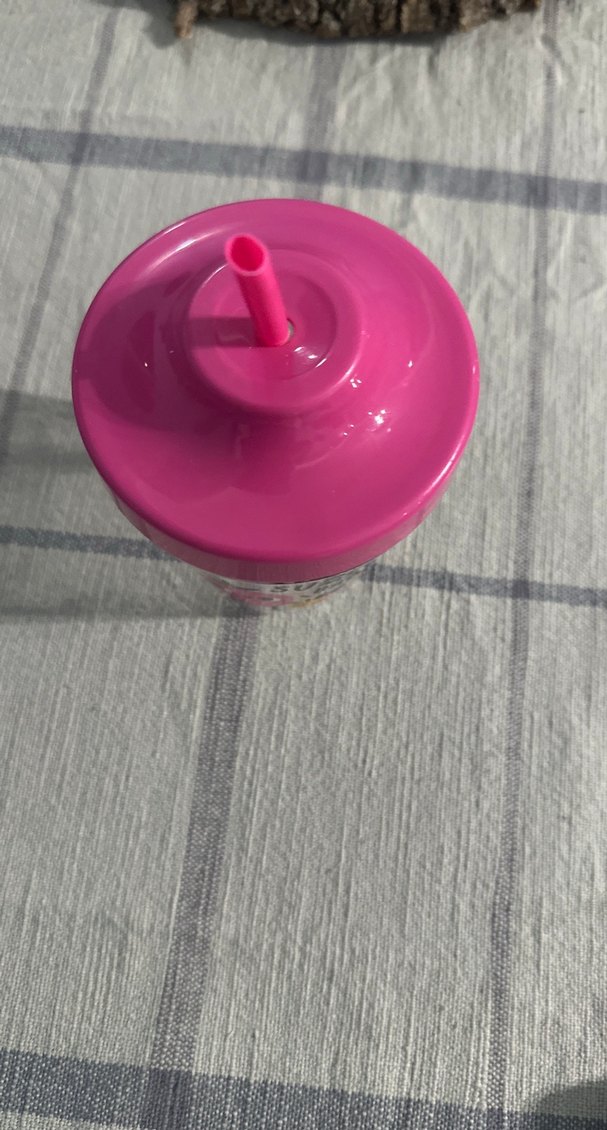 Pembe Kapaklı Renkli Bebek Bardağı - Görsel 3