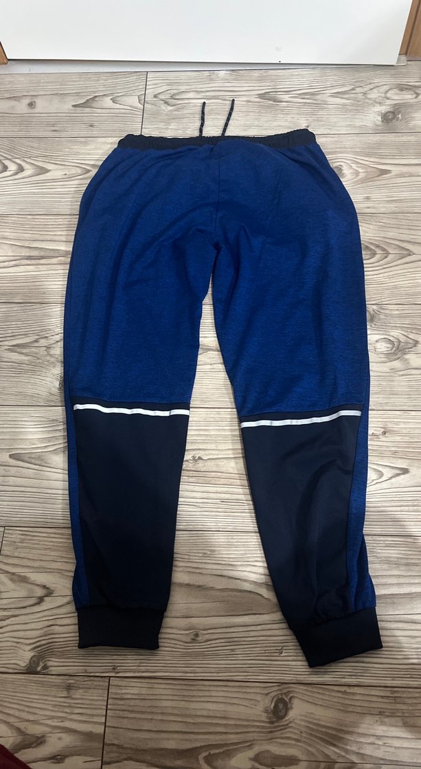 Erkek Lacivert Fermuarlı Spor Pantolon - Görsel 2