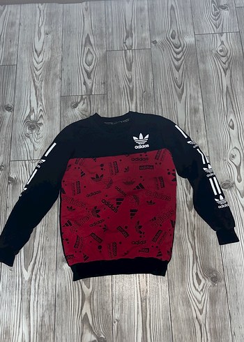 Erkek Çocuk Kırmızı Baskılı Eşofman Takımı - Görsel 2