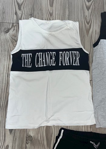 Erkek Çocuk Gri Baskılı Pamuklu Şort - Görsel 2