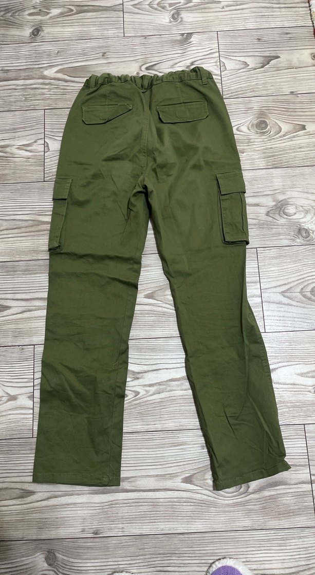 Erkek Haki Kamuflaj Kargo Pantolon - Görsel 3