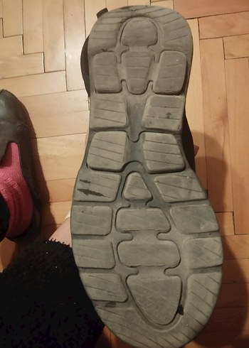 Siyah Bağcıklı Spor erkek Sneakers - Görsel 4