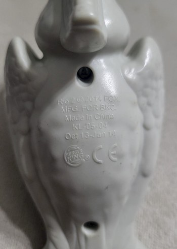 Beyaz Seramik Kuş Biblo - Görsel 3