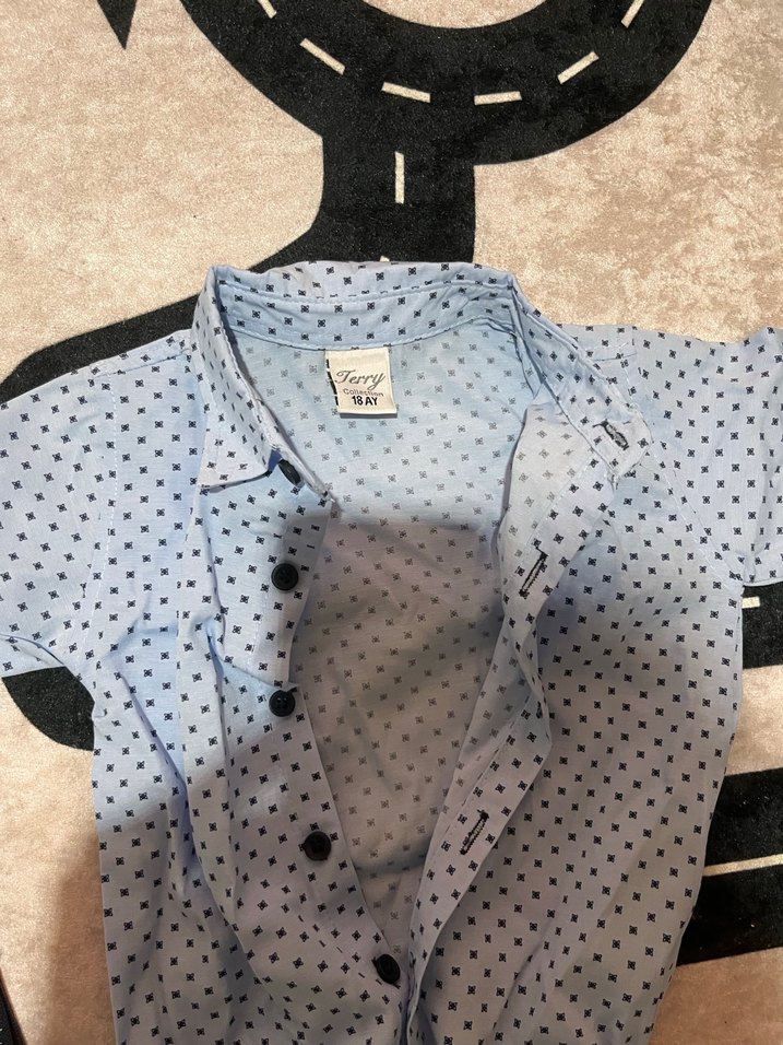 Erkek Bebek Kot Pantolonlu Sokak Stili Takım - Görsel 2