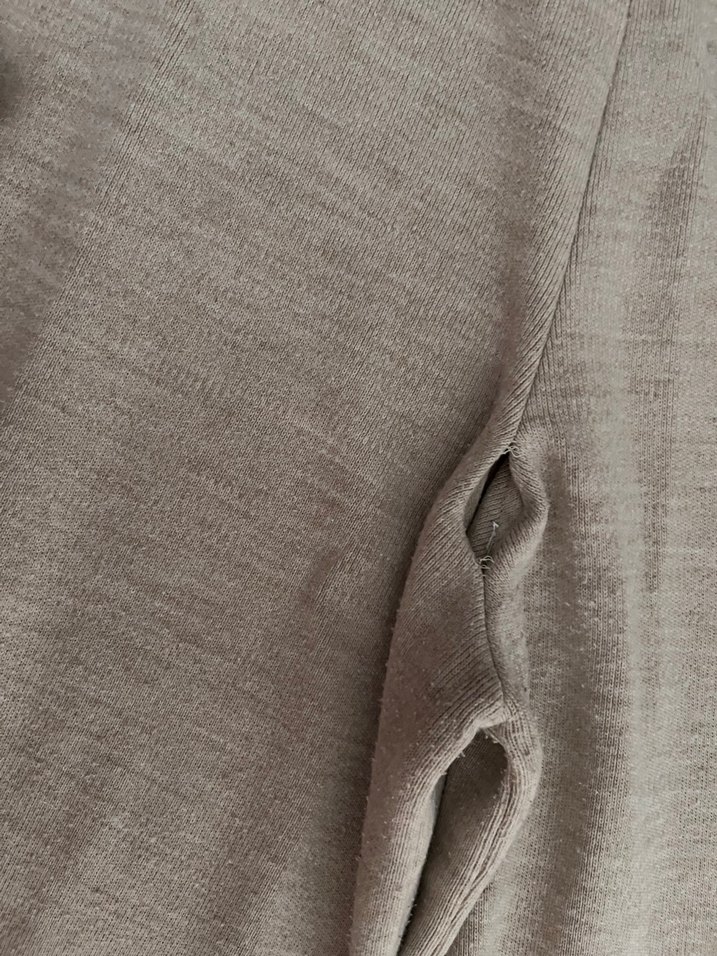 Gri Bol Kesim Kadın Kumaş Pantolon - Görsel 2