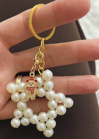 Hediyelik inci anahtarlık - Görsel 2