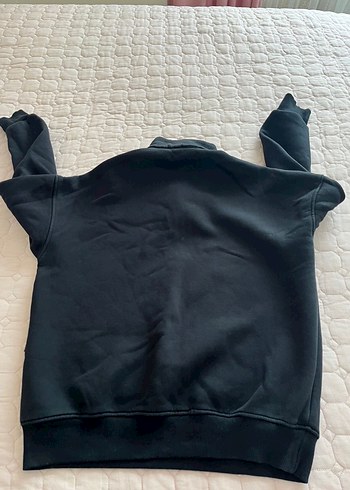 Erkek Siyah Nike Yarım Fermuarlı Sweatshirt - Görsel 2