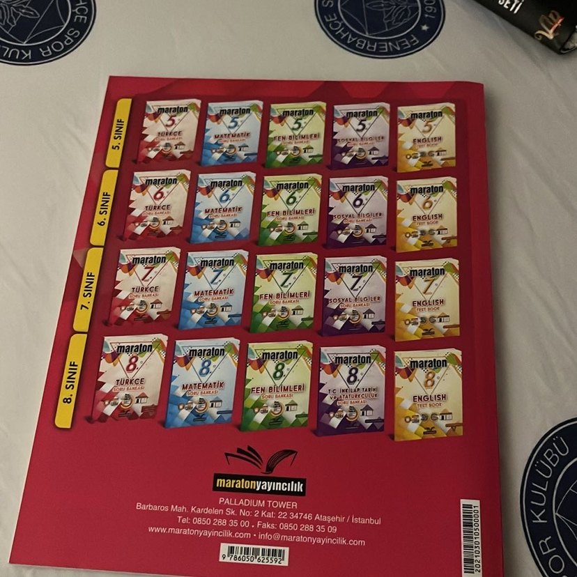 5. Sınıf Türkçe Soru Bankası - Maraton - Görsel 5