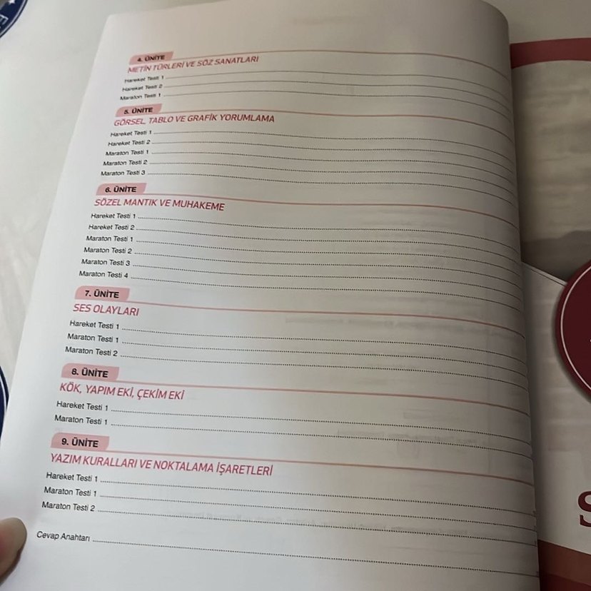 5. Sınıf Türkçe Soru Bankası - Maraton - Görsel 3
