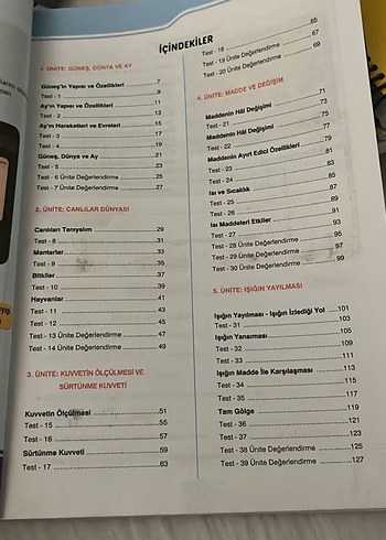 Fen Bilimleri Fenomeni 5. Sınıf Soru Bankası - Görsel 4