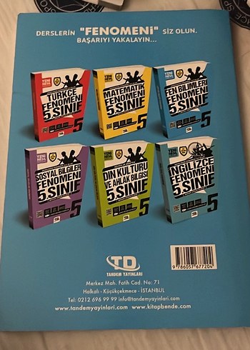 Fen Bilimleri Fenomeni 5. Sınıf Soru Bankası - Görsel 2