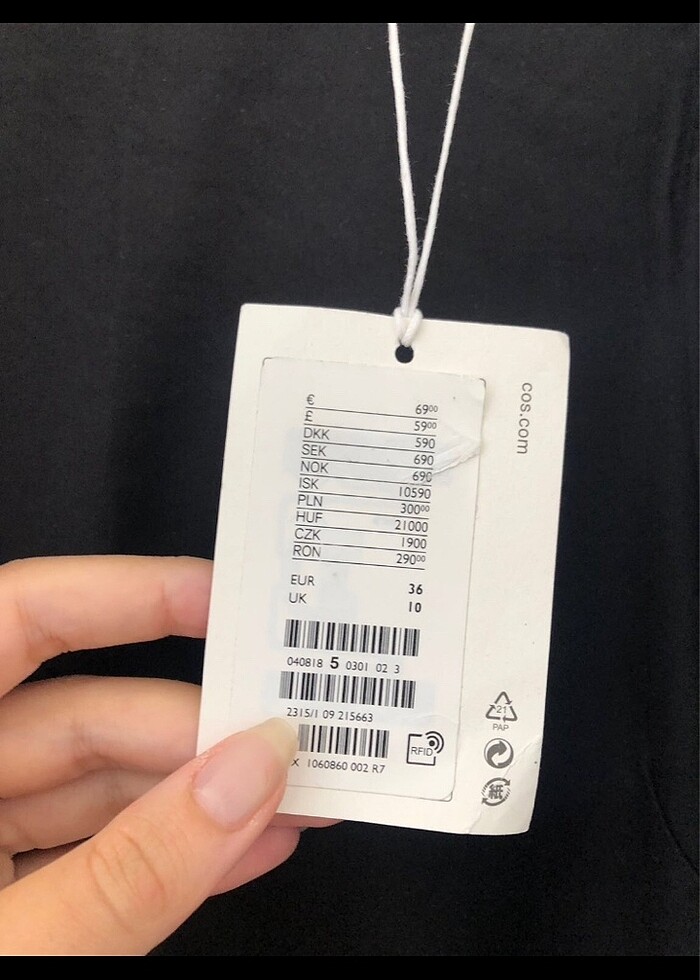 COS elbise - Görsel 4