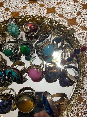  Beden Antika vintage yüzük